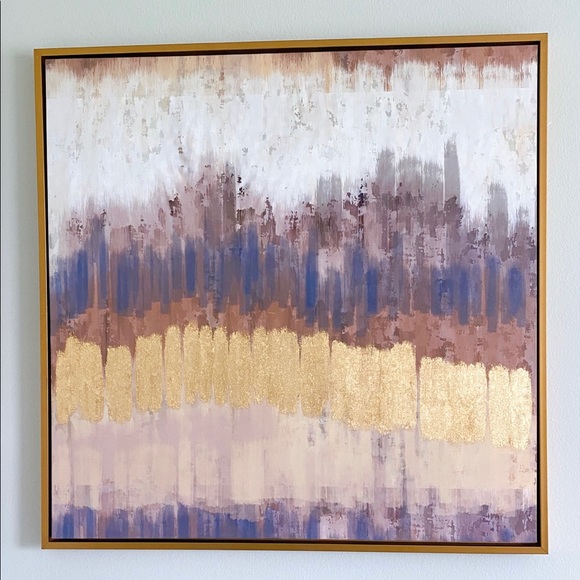WORLD MARKET Metallic Abstract Wall Art - Picture 1 of 2